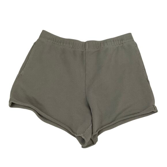 Aerie Grey Knit Lounge/Athleisure Shorts - Size Medium - Picture 1 of 9